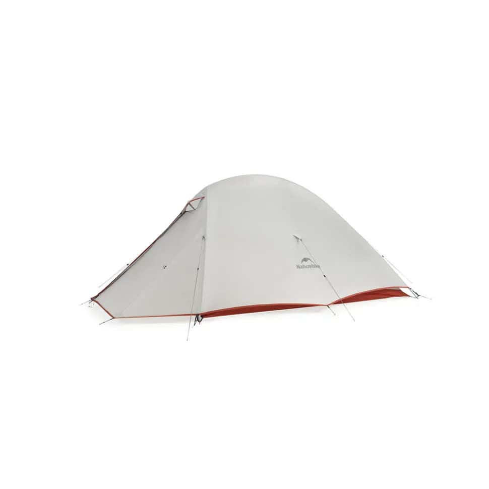 Намет надлегкий двомісний з футпринтом Naturehike Cloud Up Pro CNK2350WS020, 20D, світлий сірий - зображення 1