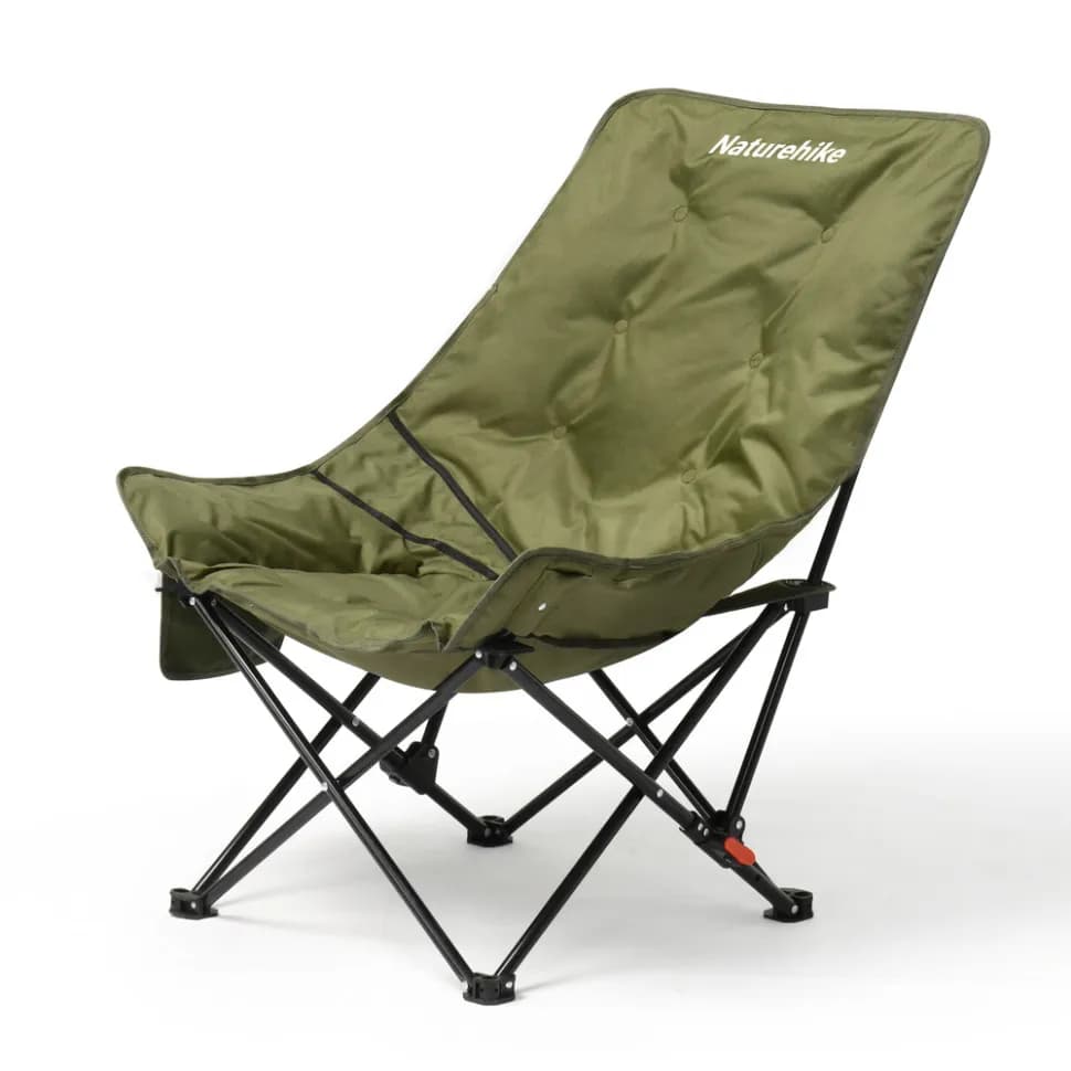 Стілець складаний Naturehike CNK2450JJ020, оливковий зелений - зображення 1