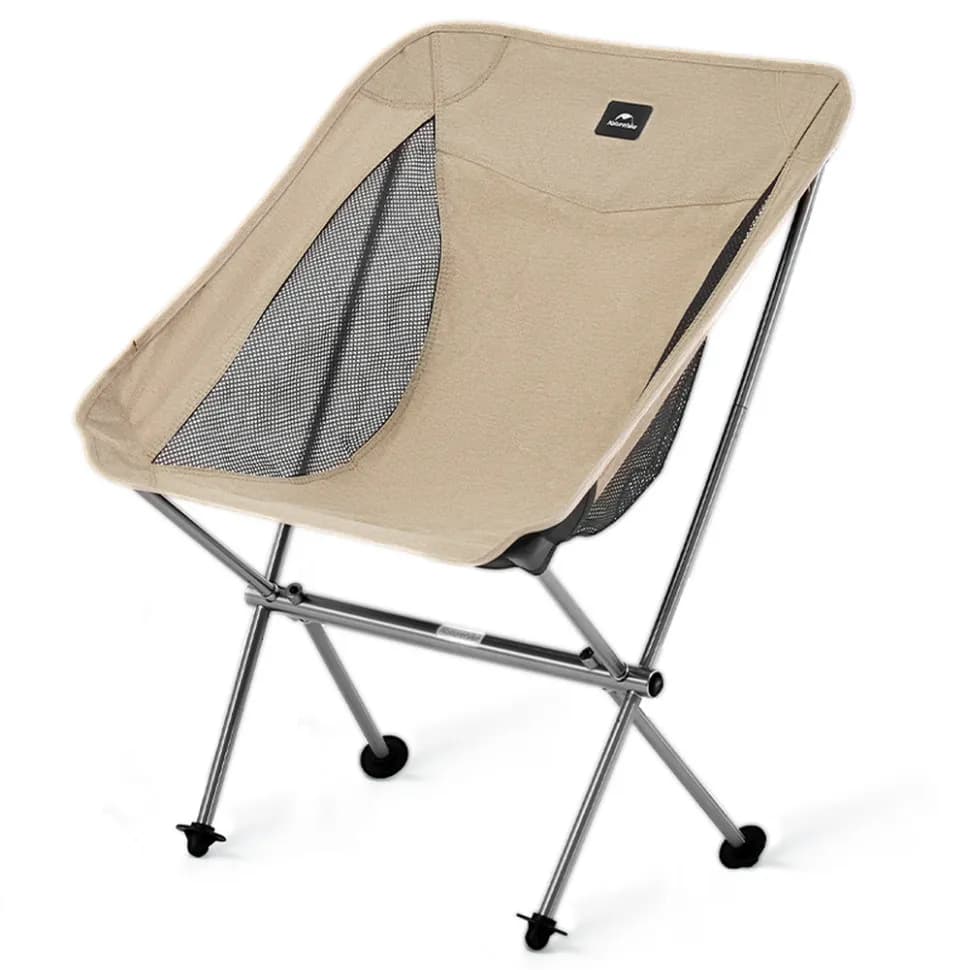 Крісло складане Naturehike Stellaluna L04 CNK2450JJ015, розмір M, алюміній, коричневий - зображення 1