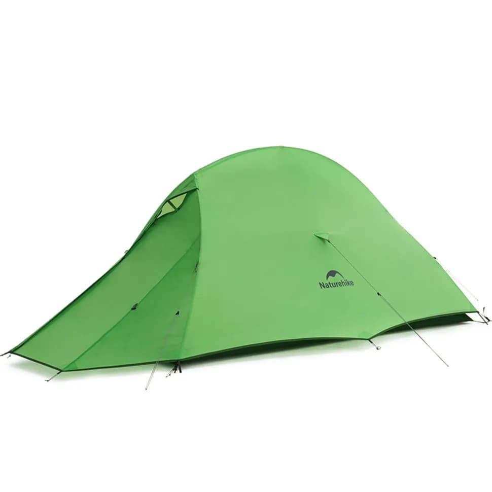Намет надлегкий одномісний Naturehike Cloud Up Base 1 CNK2450WS032, зелений - зображення 1