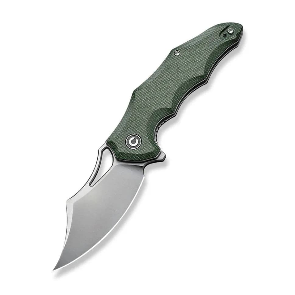Ніж складаний кишеньковий Civivi Chiro, (7.9 см) 14C28N / Micarta темно-зелений - зображення 1