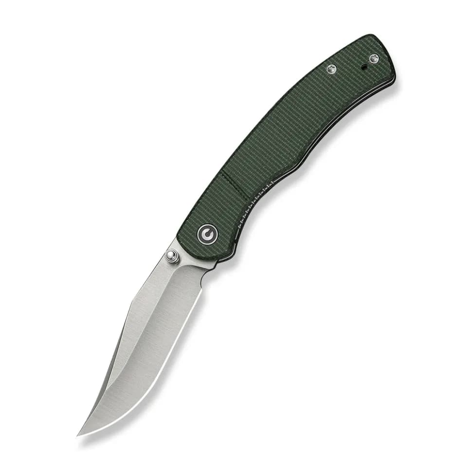 Ніж складаний кишеньковий Civivi Clingman, (7.6 см) Nitro-V / Micarta темно-зелений - зображення 1