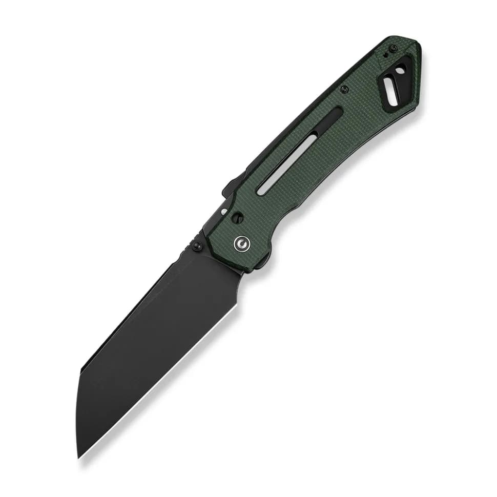 Ніж складаний тактичний Civivi Buster FG, (10.7 см) Nitro-V / Micarta темно-зелений - зображення 1