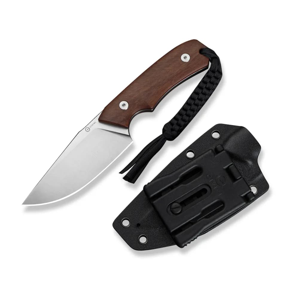Ніж фіксований тактичний Civivi Gander, (9.2 см) 14C28N / Guibourtia Wood - зображення 1