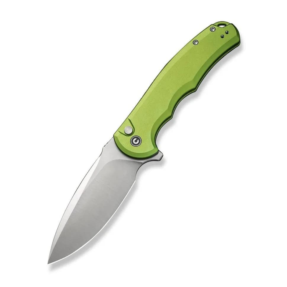 Ніж складаний туристичний Civivi Praxis, (9.5 см) Nitro-V / Aluminum зелений - зображення 1