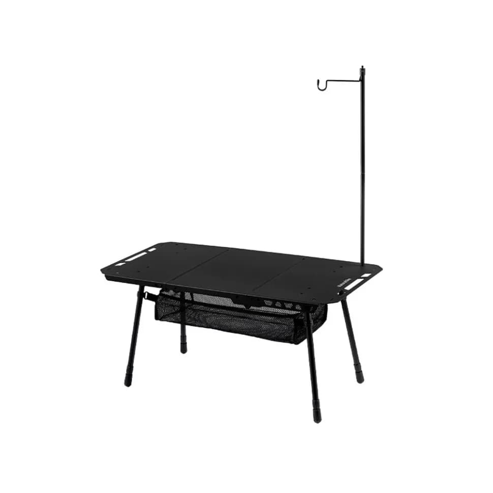 Складаний стіл Naturehike CNK2450JJ025, 80х40 см, алюміній, чорний - зображення 1