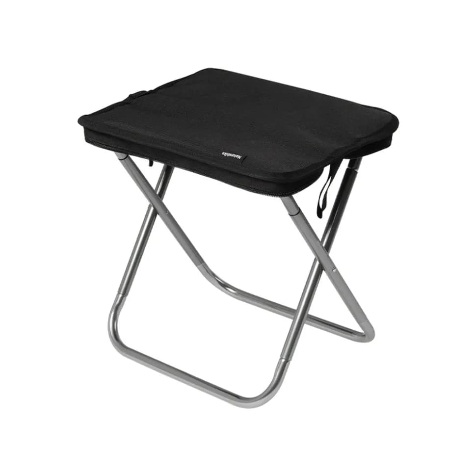 Стілець складаний Naturehike CNK2550JJ011, алюміній, чорний - зображення 1