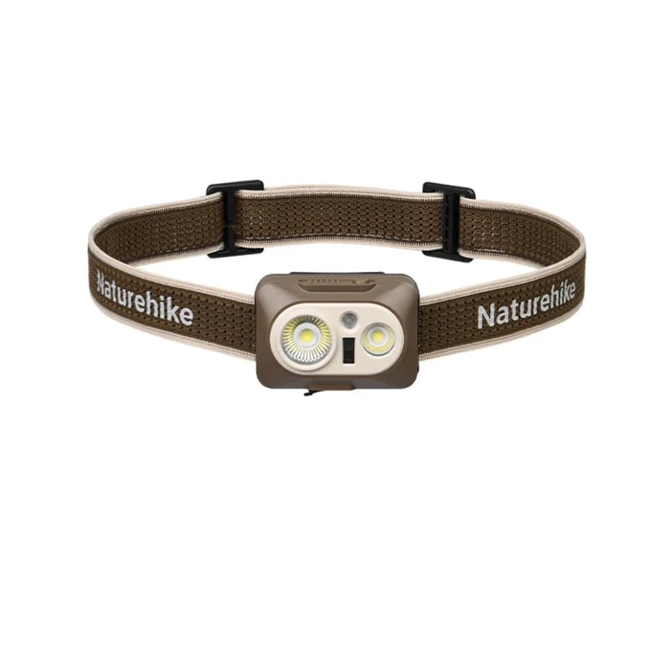Ліхтар налобний Naturehike CNK2450ZM010, коричневий - зображення 1