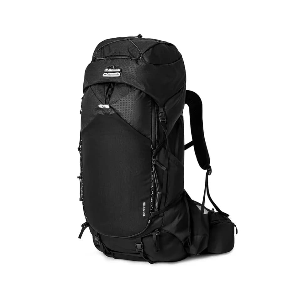 Рюкзак туристичний Naturehike Helium CNK2450XB014, 70 л, чорний, M - зображення 1