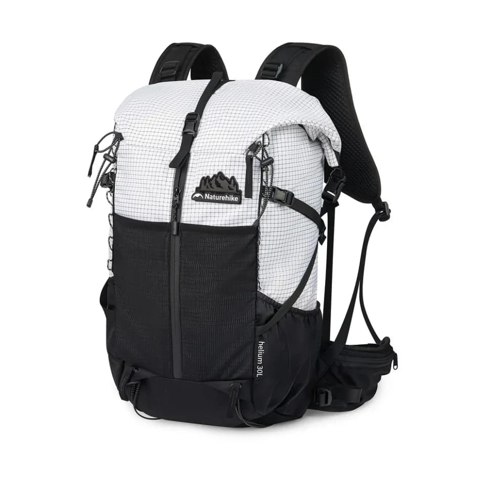 Рюкзак туристичний Naturehike Helium CNK2300016, 30+5 л, білий - зображення 1