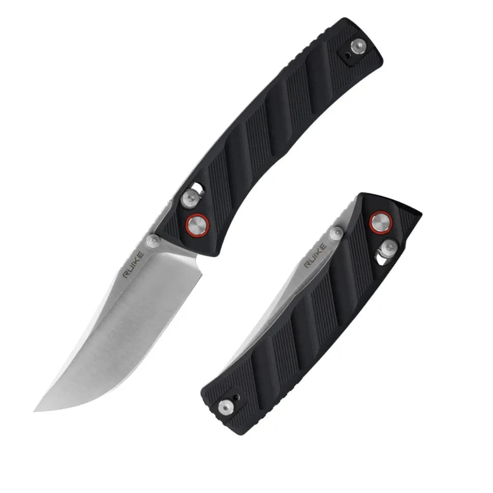 Ніж складаний кишеньковий Ruike P856-B, (7.9 см) 14C28N / G10 чорний - зображення 1