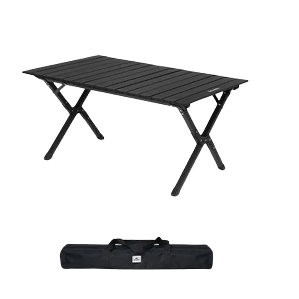 Складаний стіл Naturehike Star Jane T01 CNK2550JJ018, 89х60 см, вуглецева сталь, чорний - зображення 1