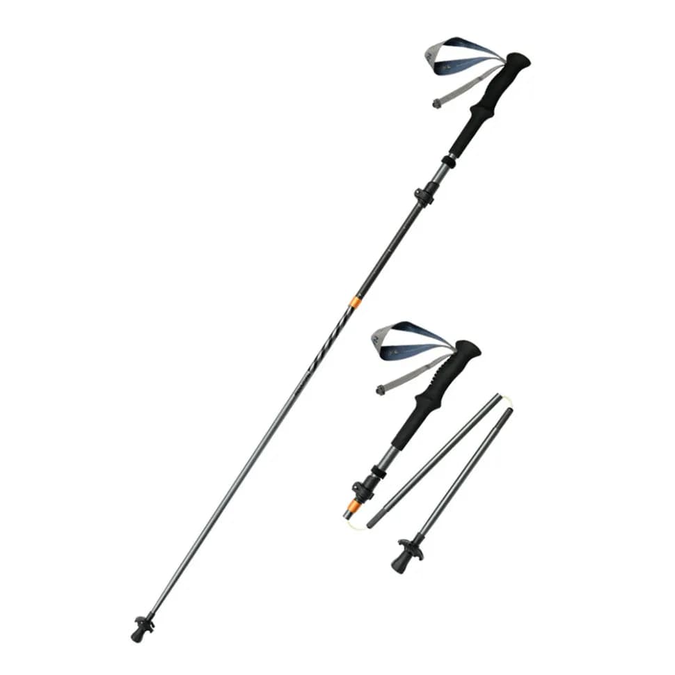 Трекінгова палиця Naturehike CNK2450DS012, 115-135 см, синя - зображення 1