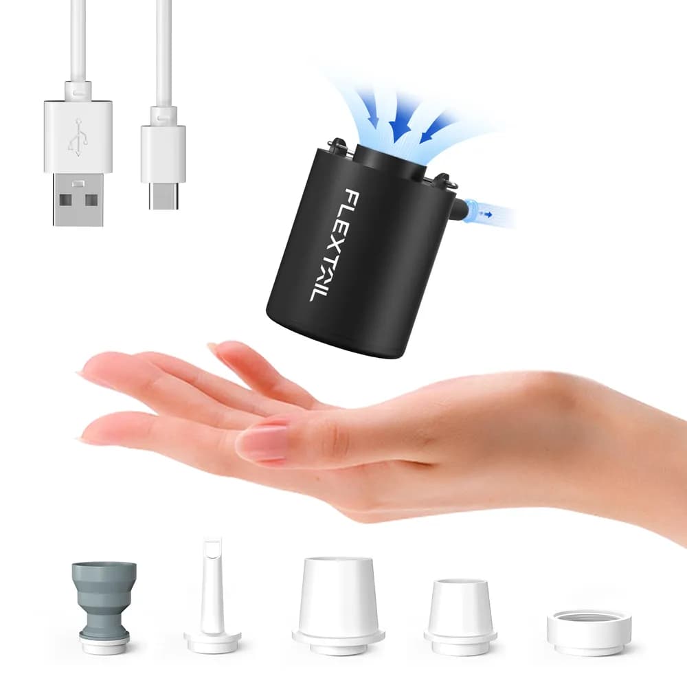 Насос кемпінговий Flextail Tiny Pump, чорний - зображення 1