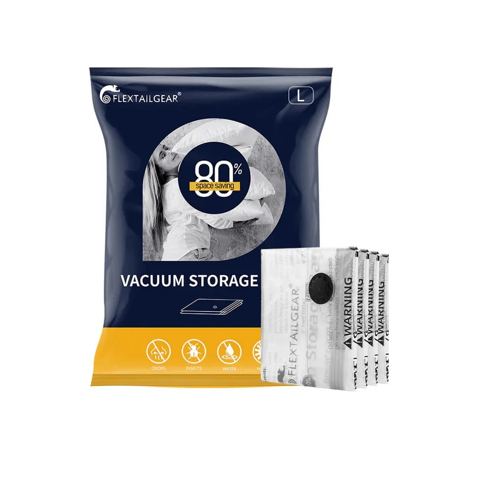Вакуумні пакети Flextail, розмір S (40х60 см), 4 шт - зображення 1