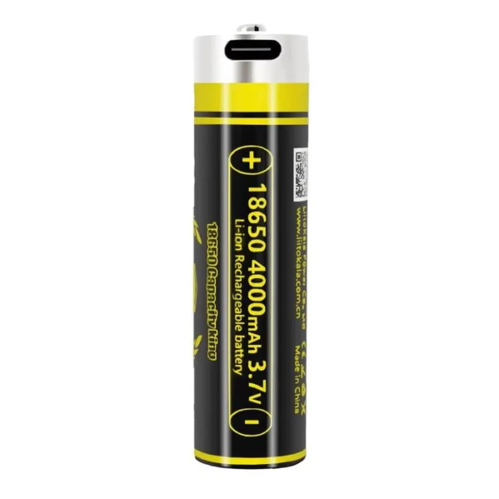 Акумулятор LiitoKala USB-King4000 18650 на 4000 mAh з USB - зображення 1