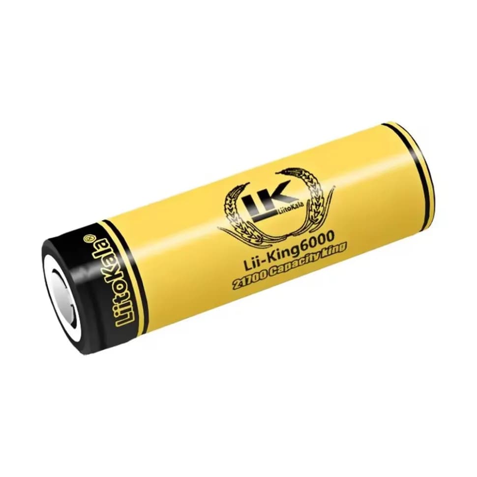 Li-ion Акумулятор високої ємності LiitoKala King6000 21700 на 6000 mAh - зображення 1