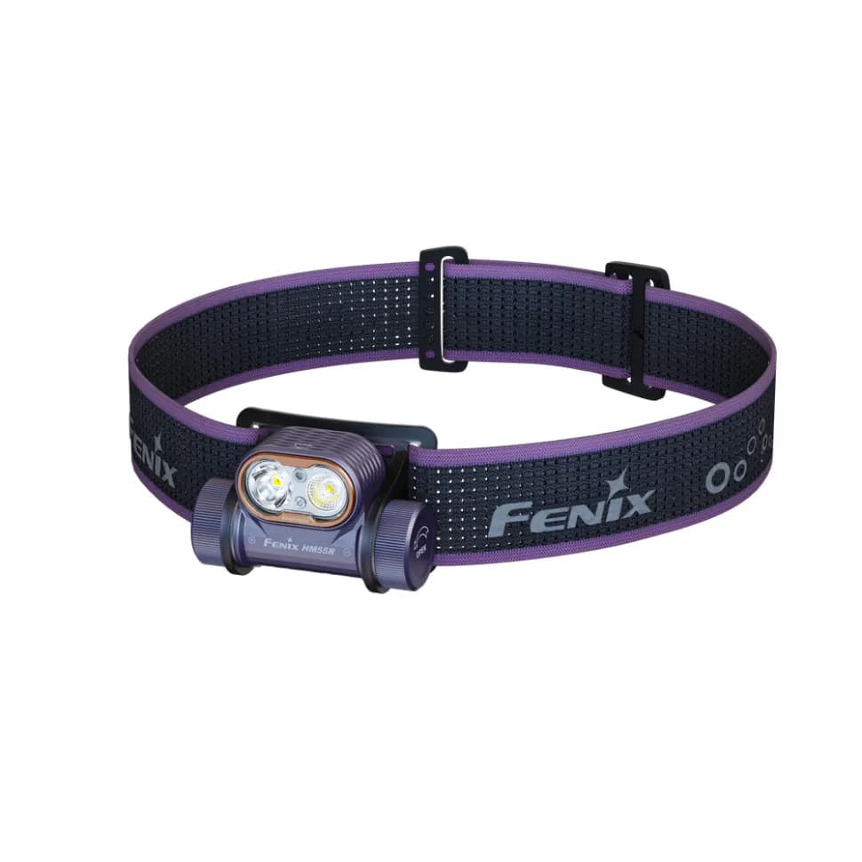 Ліхтар налобний Fenix HM55R, фіолетовий - зображення 1