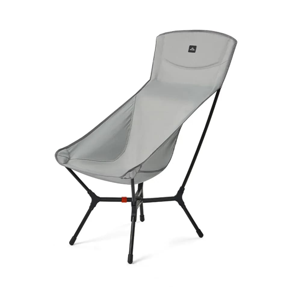 Стілець складаний ультралегкий Naturehike CNK2550JJ013 Yamami YL01, розмір L, алюміній, сірий - зображення 1