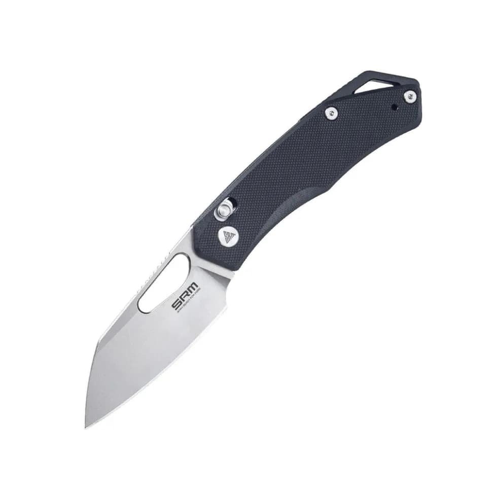 Ніж складаний кишеньковий SRM Cub 261M-GB (7.3 см) 154CM / G10 чорний - зображення 1