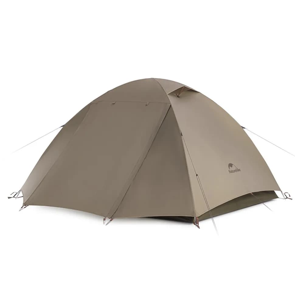 Намет тримісний Naturehike Greek Style CNK2300ZP024 світло-кавовий - зображення 1