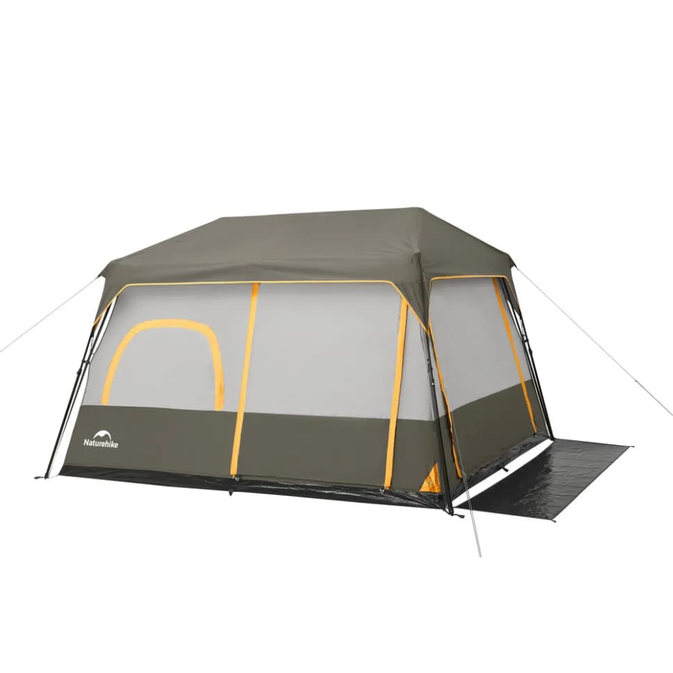 Намет шестимісний Naturehike Cape 8.4 CNK2450WS050 з швидким розкриттям, сіро-коричневий - зображення 1