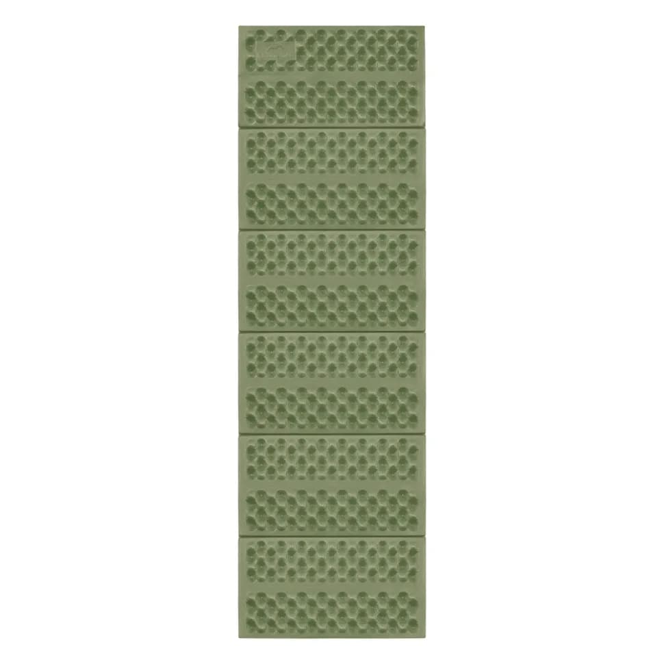 Килимок складний IXPE Naturehike CNK2550WS030, алюмінієва плівка, 195x60x1.8 см, оливковий-зелений