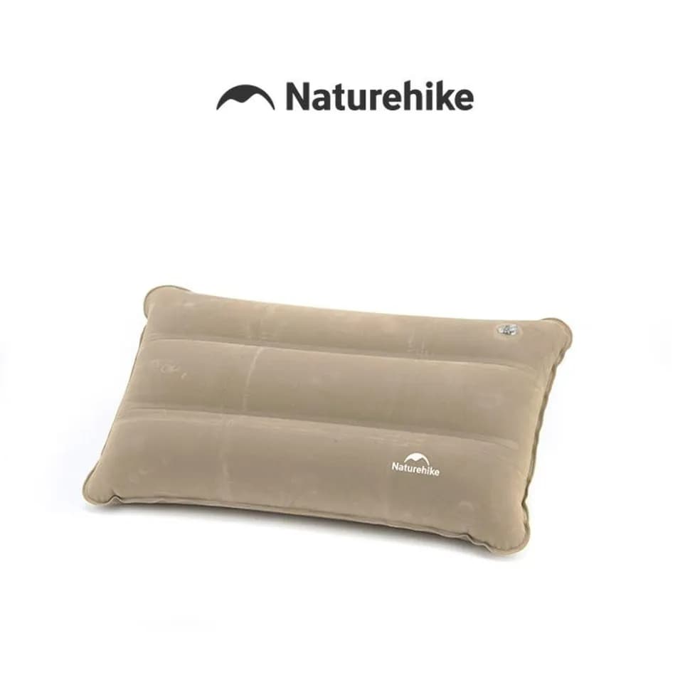 Квадратна надувна подушка Naturehike NH18F018-Z, бежева - зображення 1