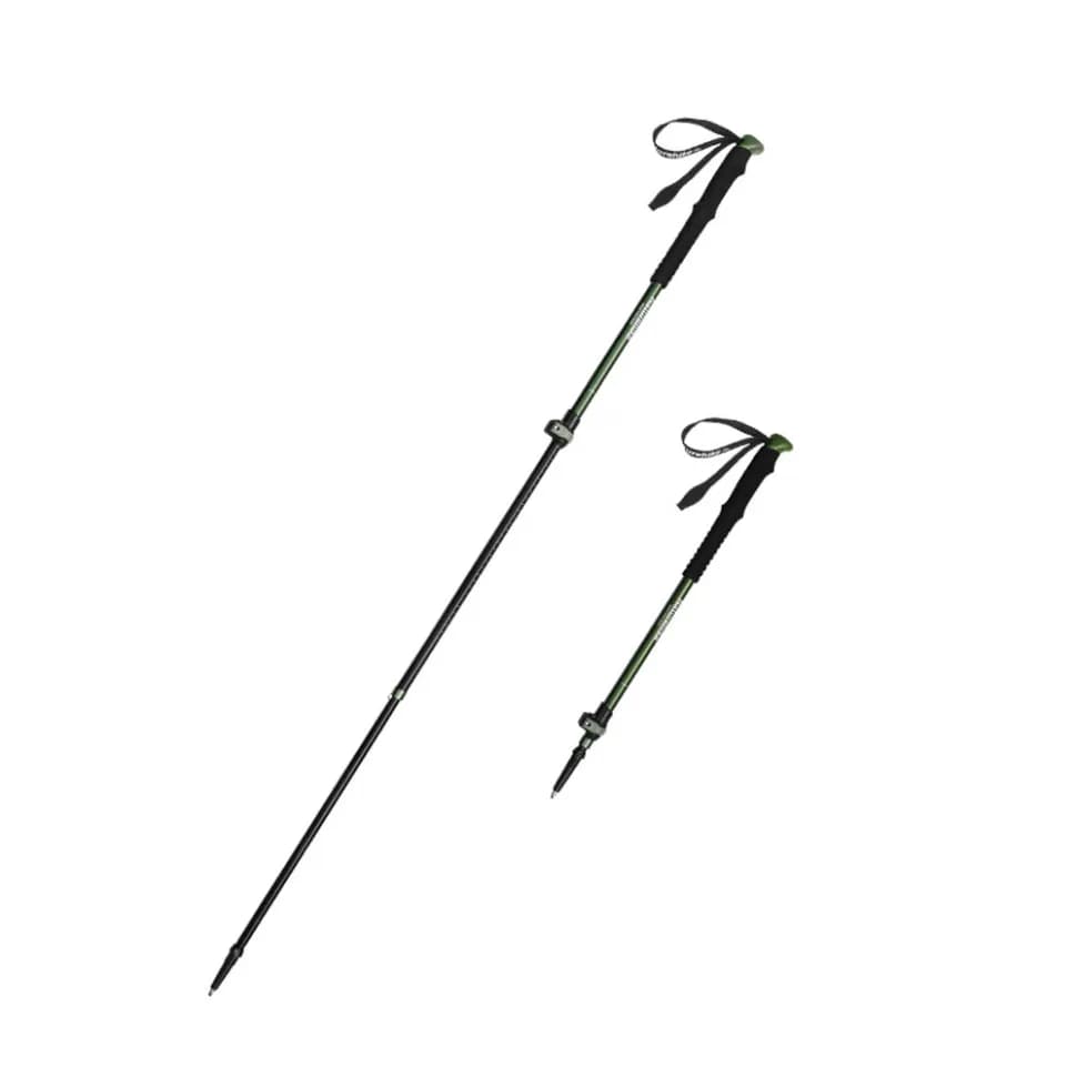 Трекінгова телескопічна палиця Naturehike CNK2550DS010 Sunlit Terk Base, 60-135 см, зелена - зображення 1