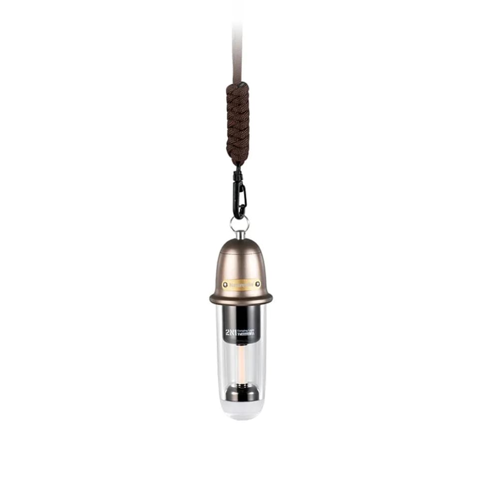 Ліхтар кемпінговий Naturehike CNK2350ZM010, 118х39мм, коричневий - зображення 1