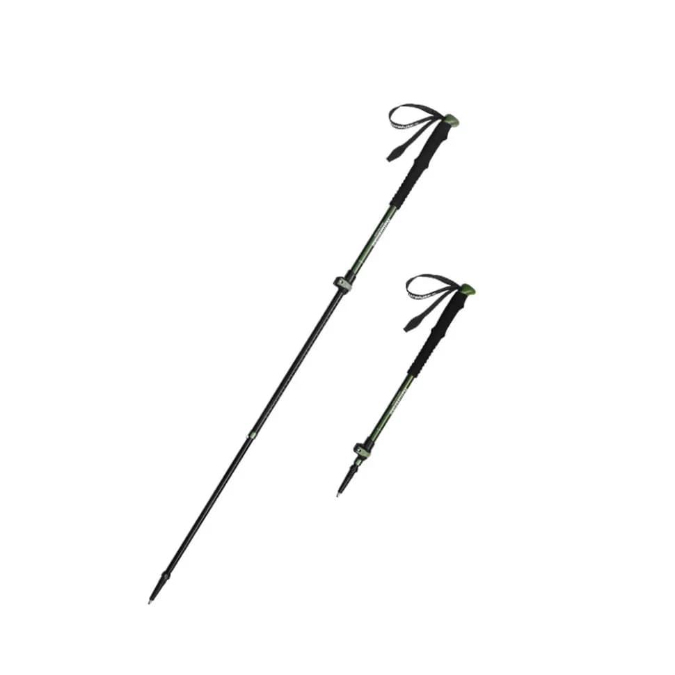 Трекінгова палиця 3-сек. Naturehike CNK2550DS010, 55-120 см, алюміній, зелена - зображення 1