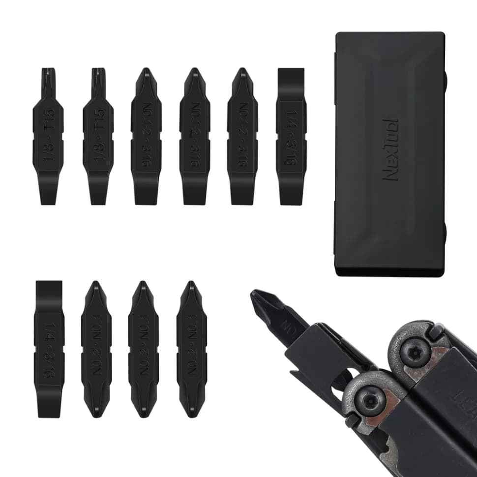 Набір біт для мультитулів NexTool Flagship Captain та Pocket tool