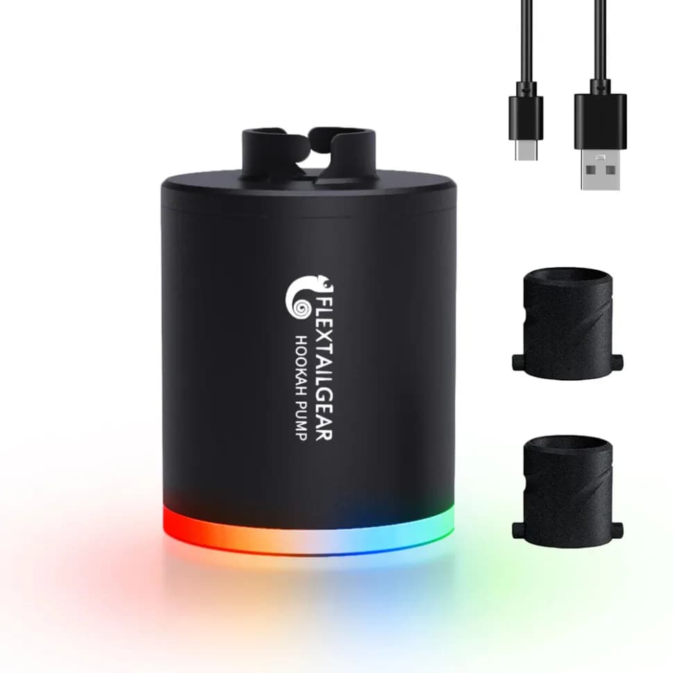 Розкурювач для кальяну Flextail Hookah Pump, чорний - зображення 1