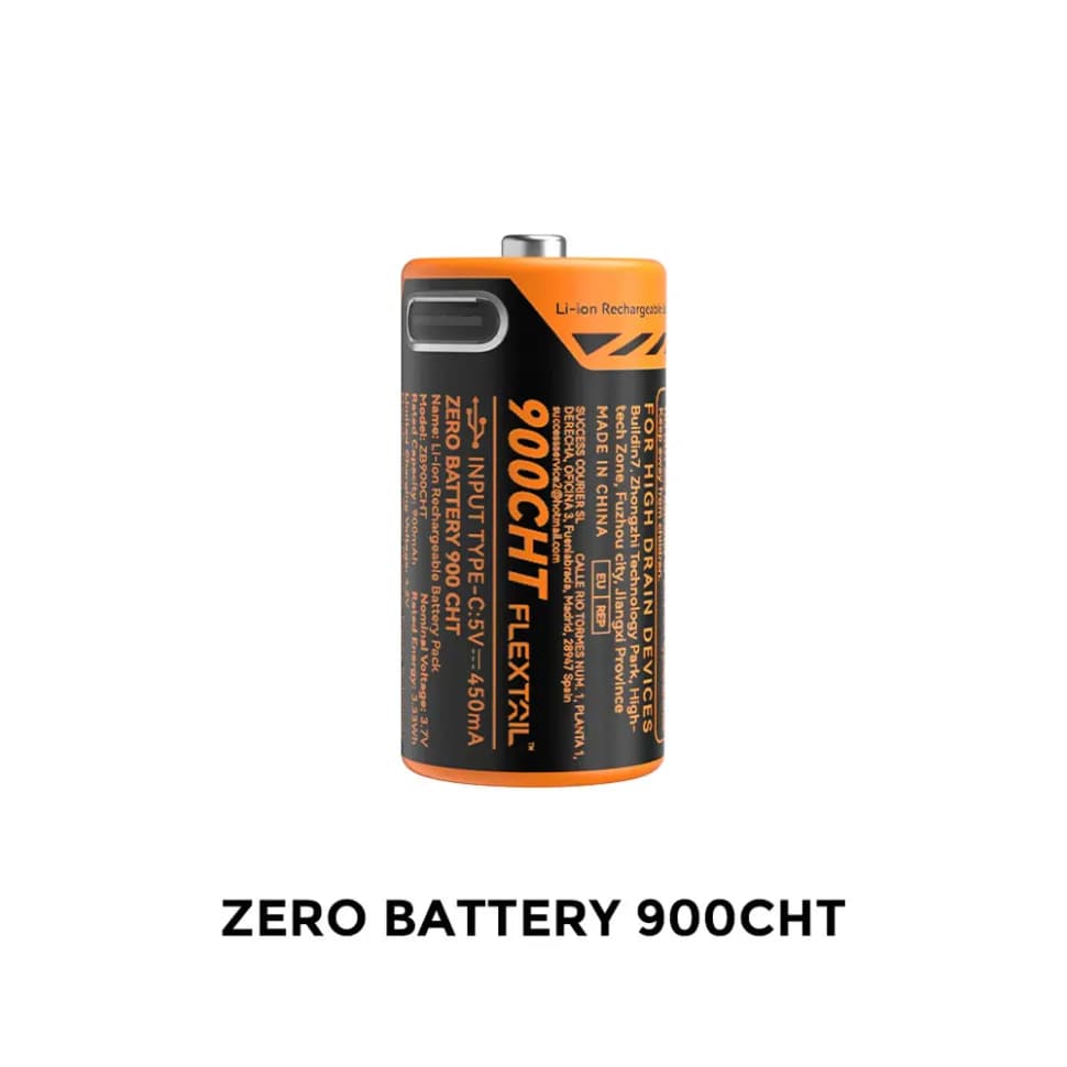 Акумулятор 900mAh Flextail Zero Battery usb type C зарядка - зображення 1
