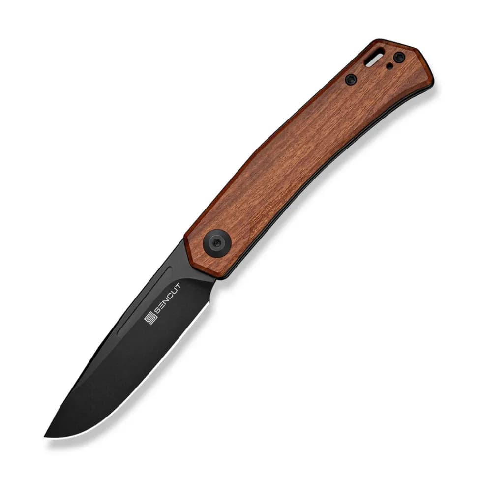 Ніж складаний кишеньковий Sencut Braxx, (7.93 см) D2 / Guibourtia Wood дерево - зображення 1