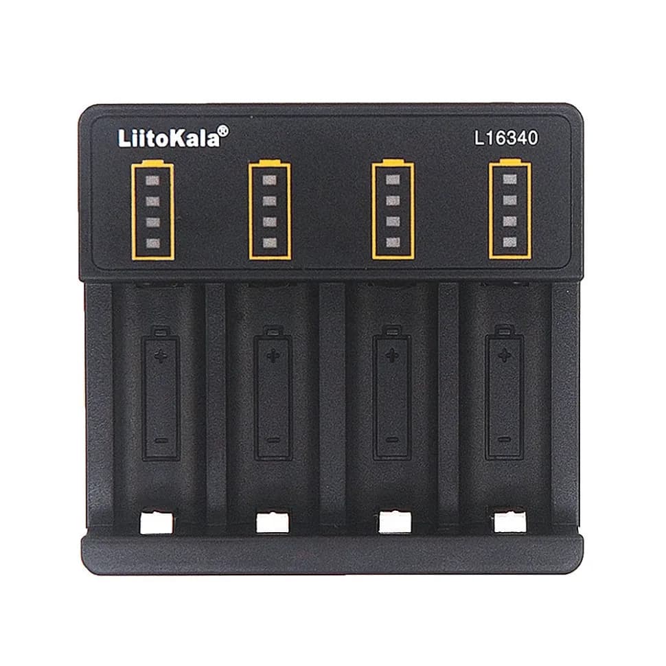 Універсальний зарядний пристрій LiitoKala Lii-L16340 на 4 канали