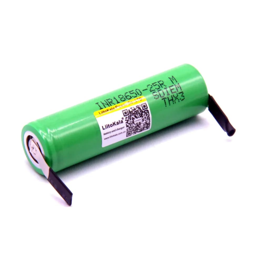 Акумулятор LiitoKala Lii-25R-N 18650 2500mah - зображення 1