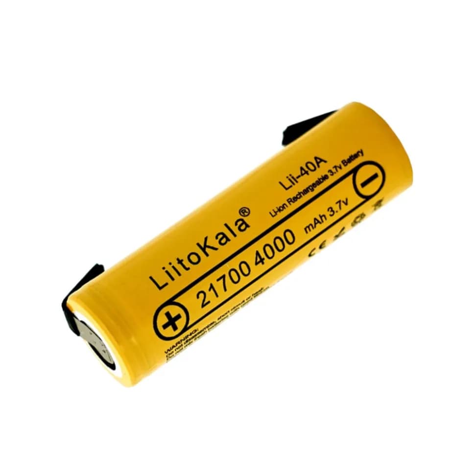 Акумулятор LiitoKala Lii-40A-N 21700 4000mah battery - зображення 1