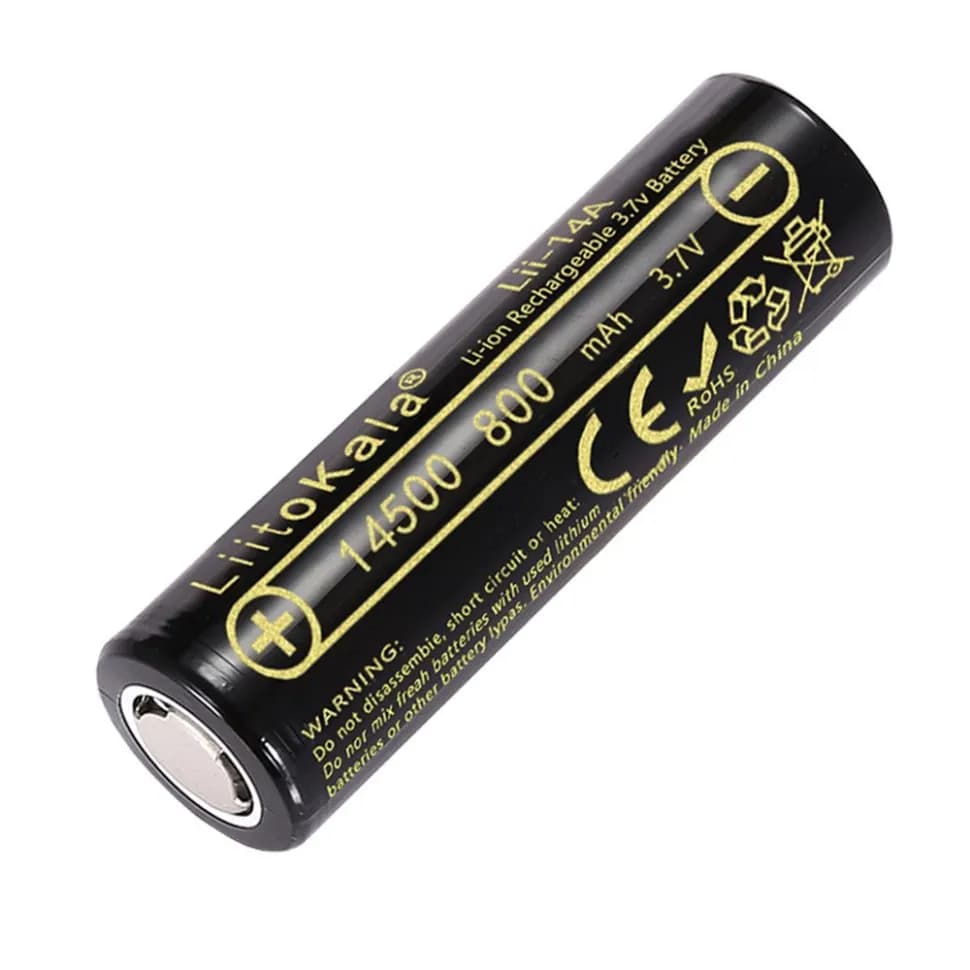 Акумулятор LiitoKala Lii-14A 14500 800mah battery - зображення 1