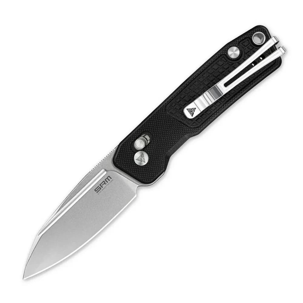 Ніж складаний кишеньковий SRM Scout 7229-GB (6.9 см) 14C28N / G10 чорний