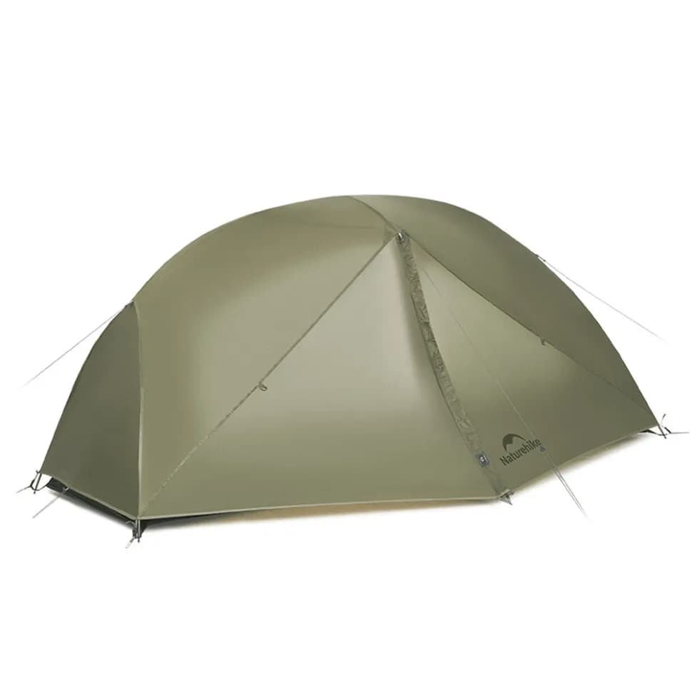 Намет надлегкий одномісний Naturehike Mongar Hiking Tent Pro CNK2550WS037, 20D, зелений - зображення 1