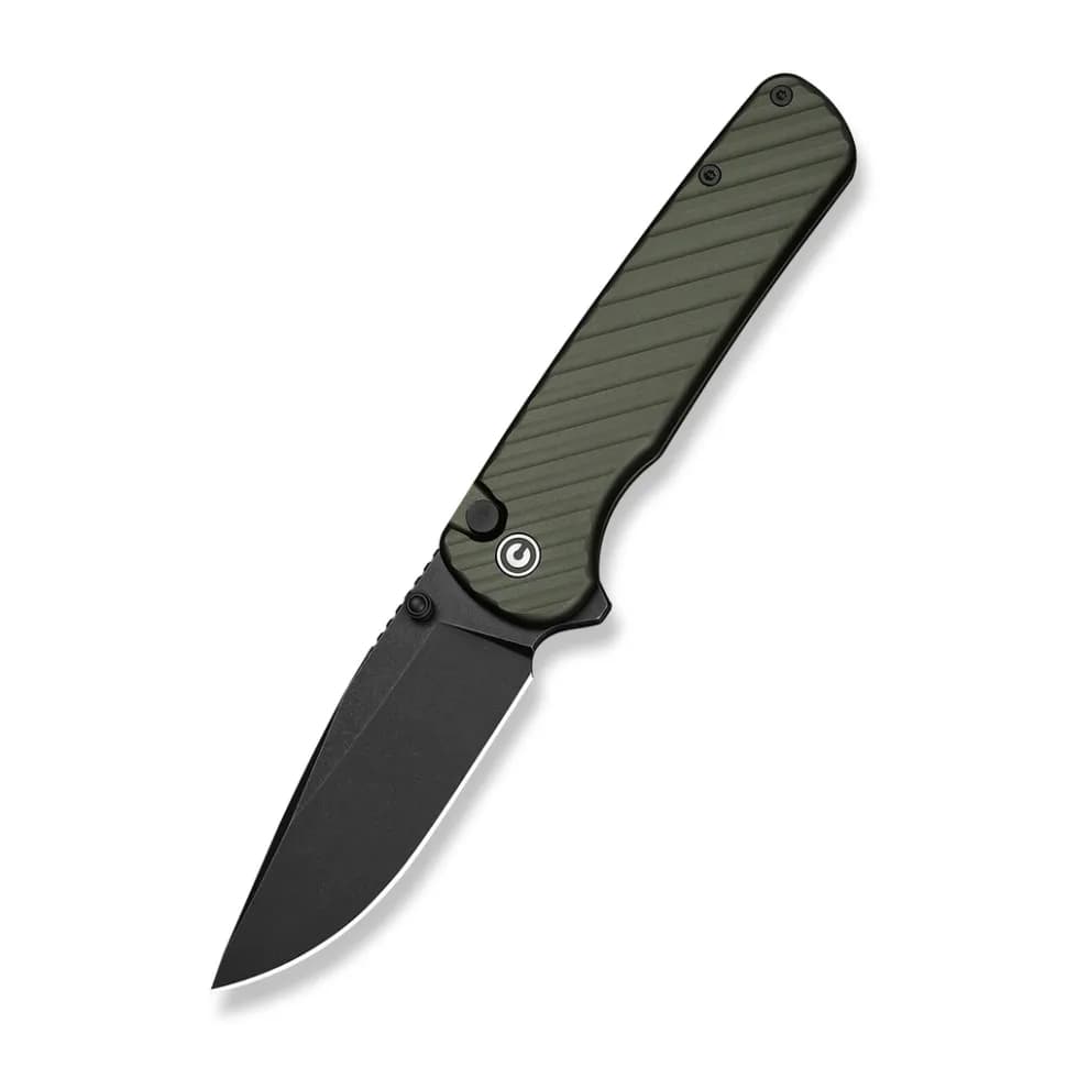 Ніж складаний туристичний Civivi Iron Tide (8.2 см) 14C28N / Aluminum зелений
