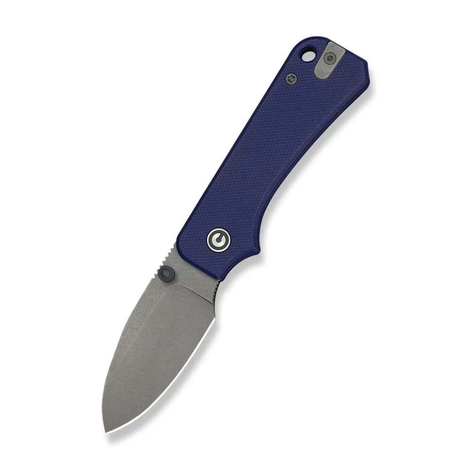Ніж складаний кишеньковий Civivi Baby Banter Slip Joint (6 см) Nitro-V / G10 синій - зображення 1