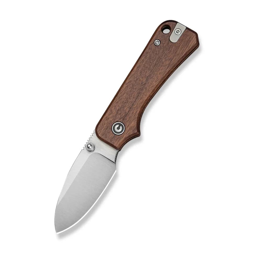 Ніж складаний кишеньковий Civivi Baby Banter Slip Joint (6 см) Nitro-V / Wood натуральний - зображення 1