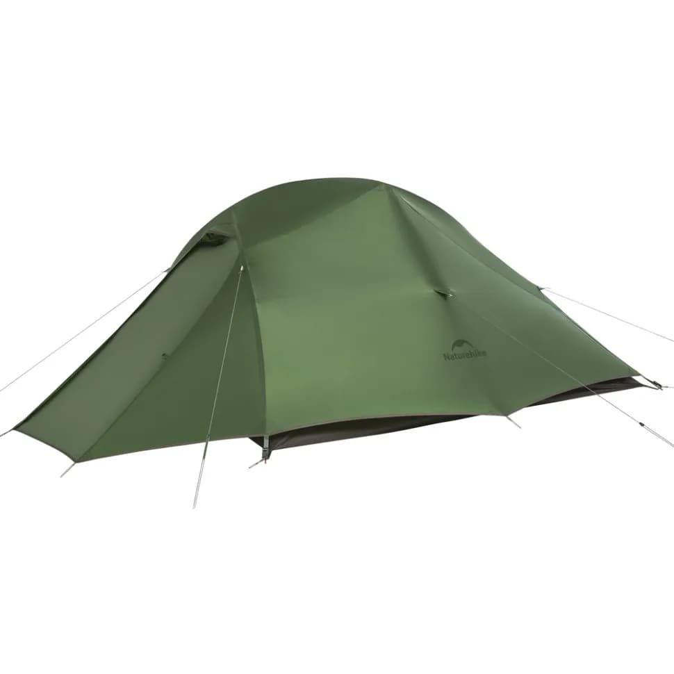 Намет надлегкий тримісний Naturehike Cloud Up Pro CNK2350WS020, 20D, зелений - зображення 1
