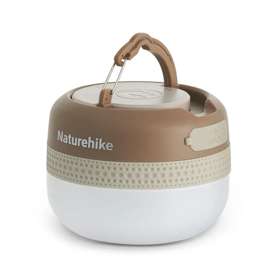 Ліхтар кемпінговий Naturehike CNK2550ZM016, 4000 mAh, коричневий - зображення 1
