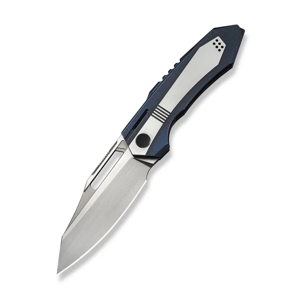 Ніж складаний туристичний Weknife Bogey (9.3 см) Bohler M390 / Titanium синій - зображення 1