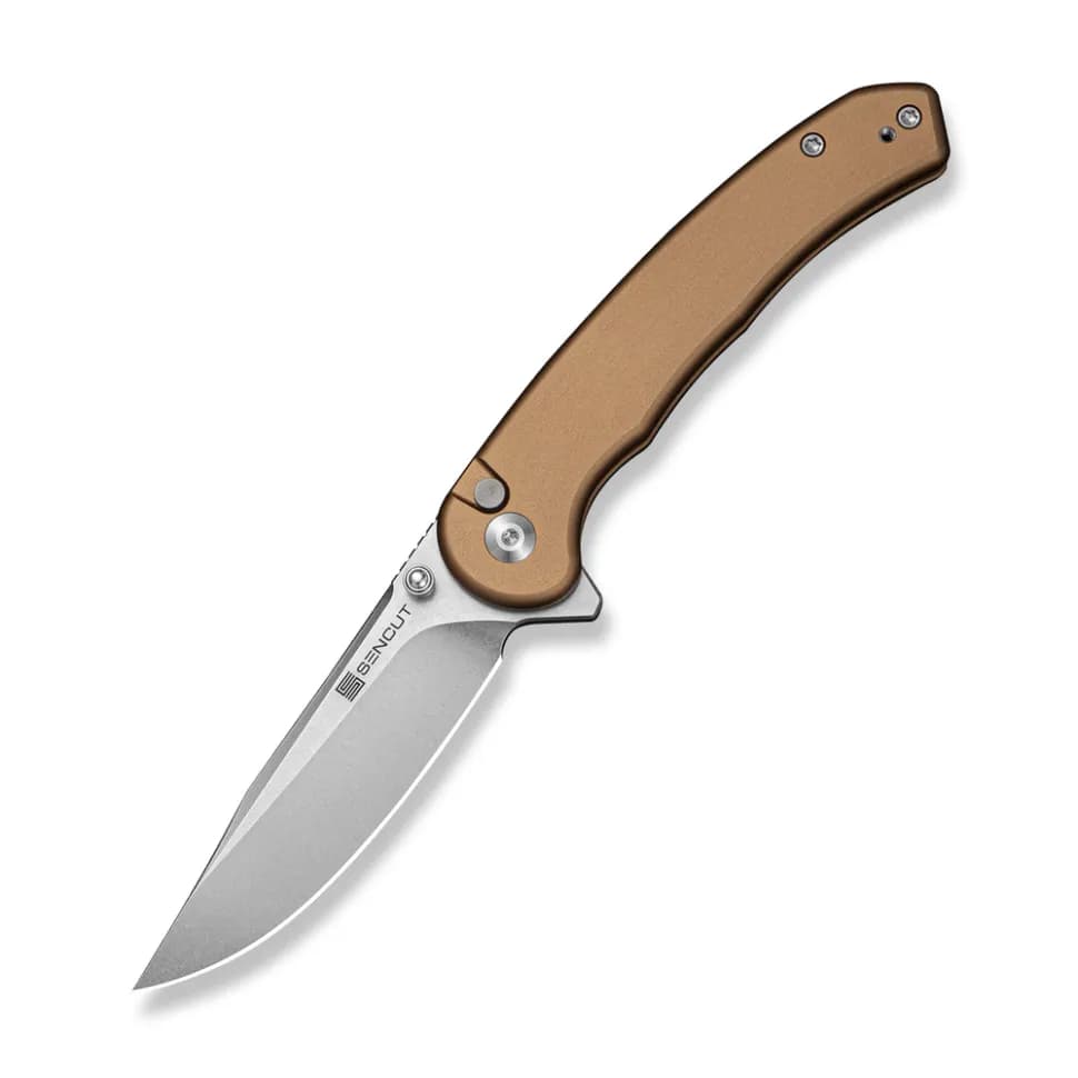 Ніж складаний туристичний Sencut Ingot (8.2 см) D2 / Aluminum коричневий - зображення 1