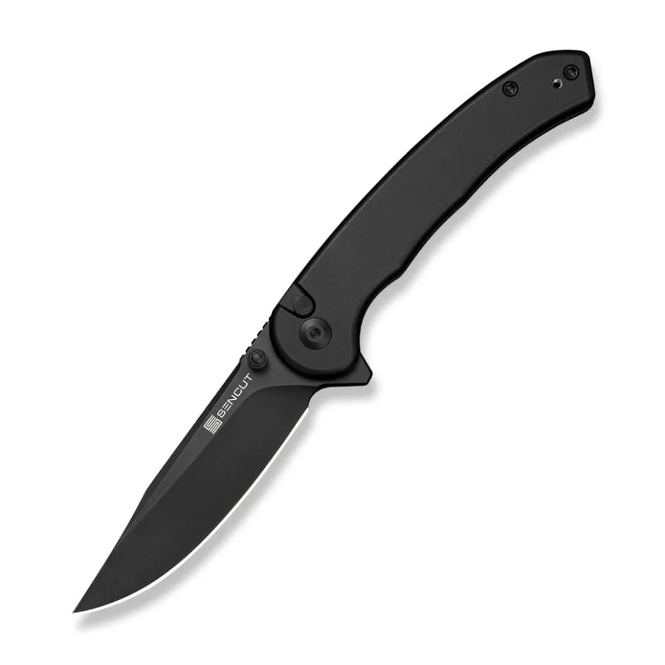 Ніж складаний туристичний Sencut Ingot (8.2 см) D2 / Aluminum чорний - зображення 1