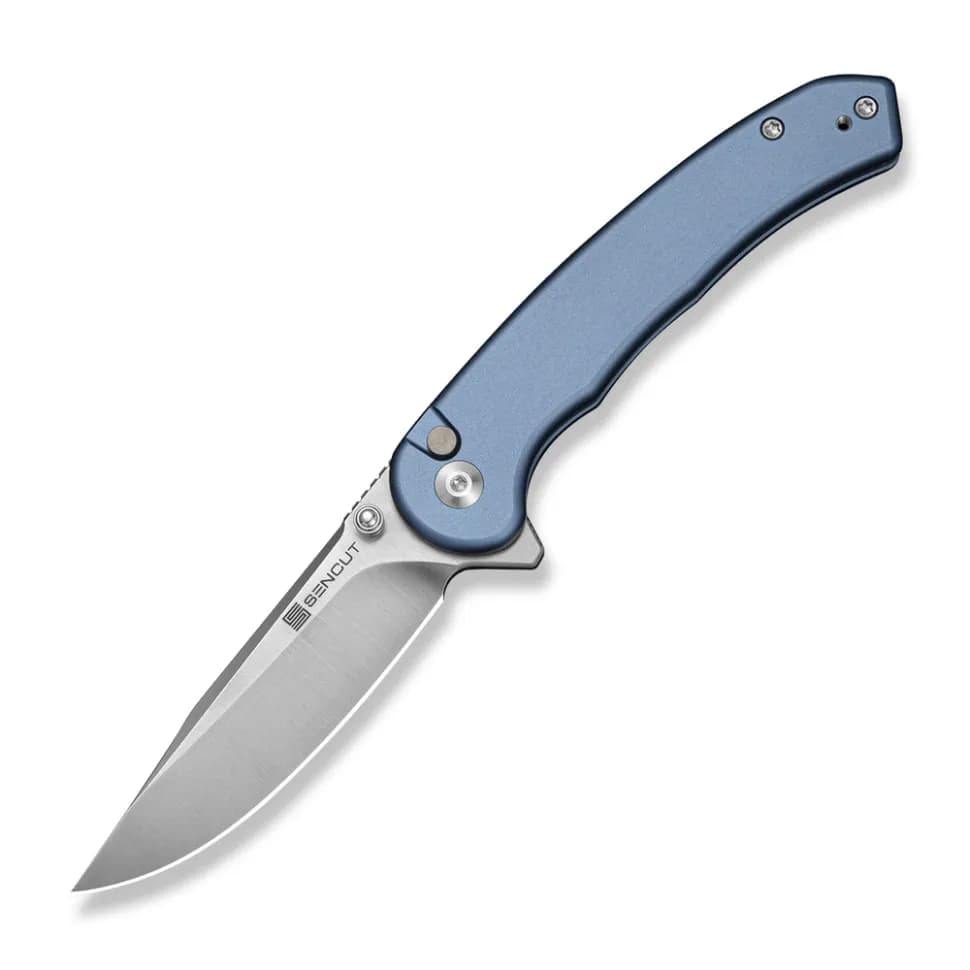 Ніж складаний туристичний Sencut Ingot (8.2 см) D2 / Aluminum синій - зображення 1